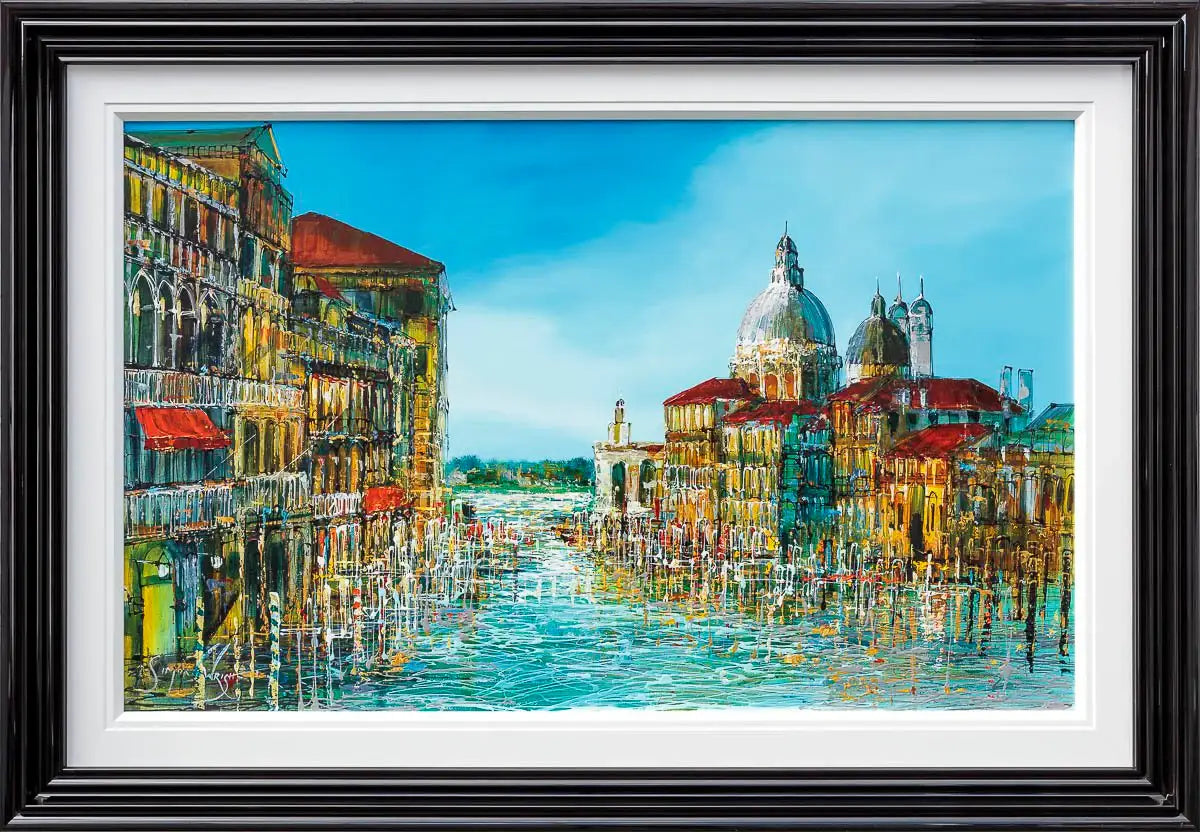 Heart Of Venice - Original - SOLD by artist Simon Wright - Wyecliffe Galleries