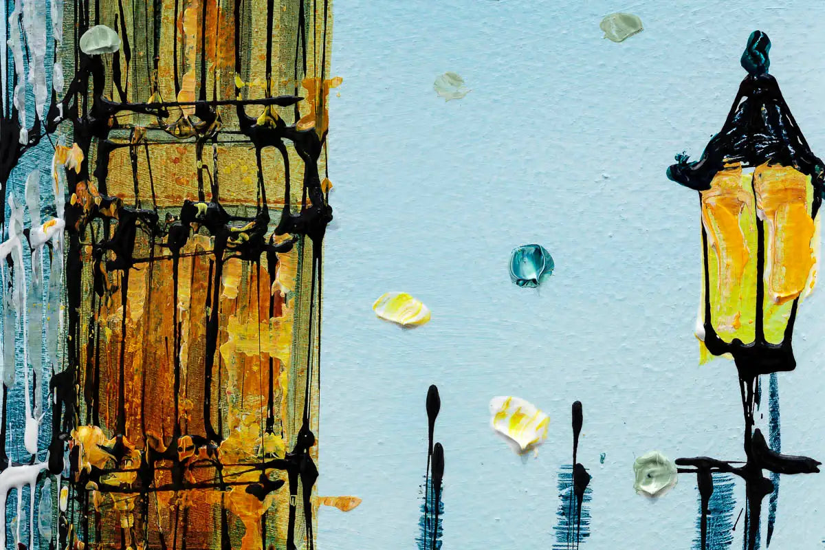 London Is Calling - Original - SOLD by artist Simon Wright - Wyecliffe Galleries