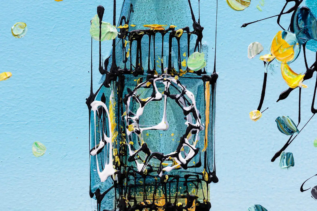 London Is Calling - Original - SOLD by artist Simon Wright - Wyecliffe Galleries