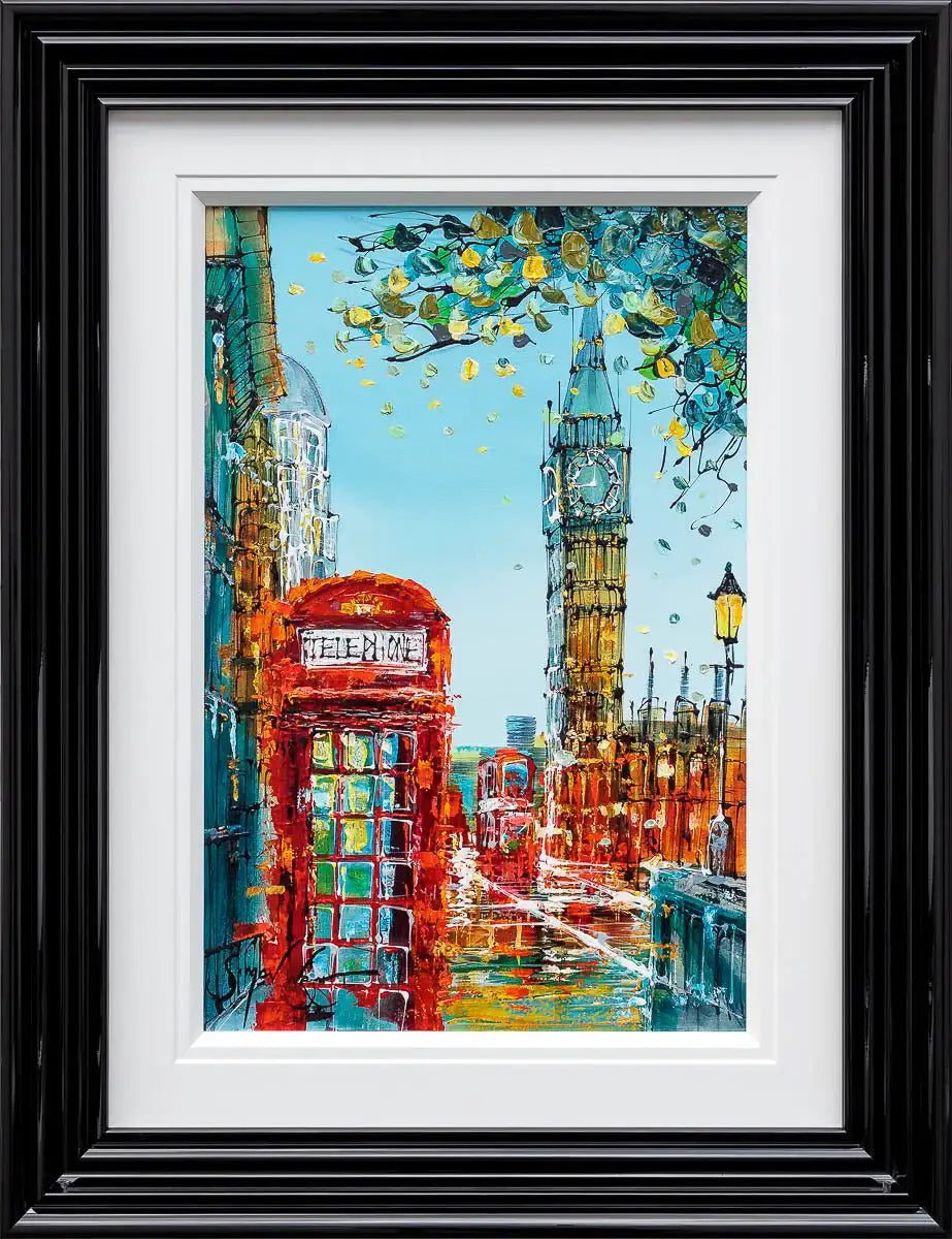 London Is Calling - Original - SOLD by artist Simon Wright - Wyecliffe Galleries