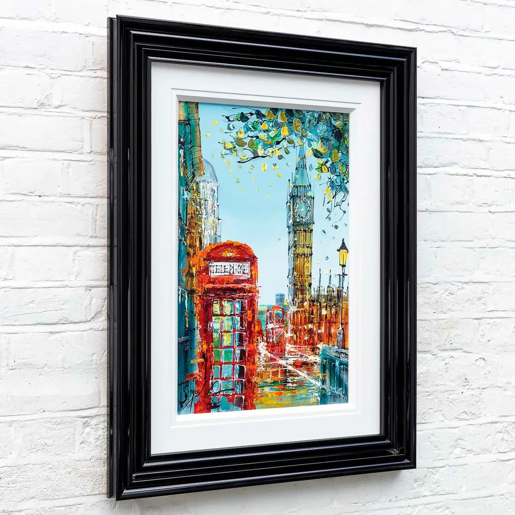 London Is Calling - Original - SOLD by artist Simon Wright - Wyecliffe Galleries