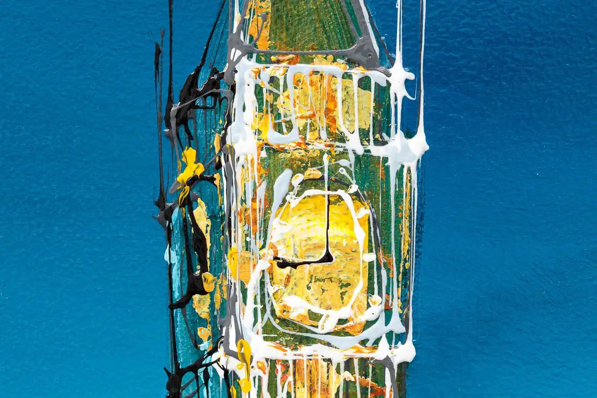 Morning London - Original - SOLD by artist Simon Wright - Wyecliffe Galleries