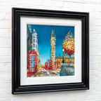 Morning London - Original - SOLD by artist Simon Wright - Wyecliffe Galleries