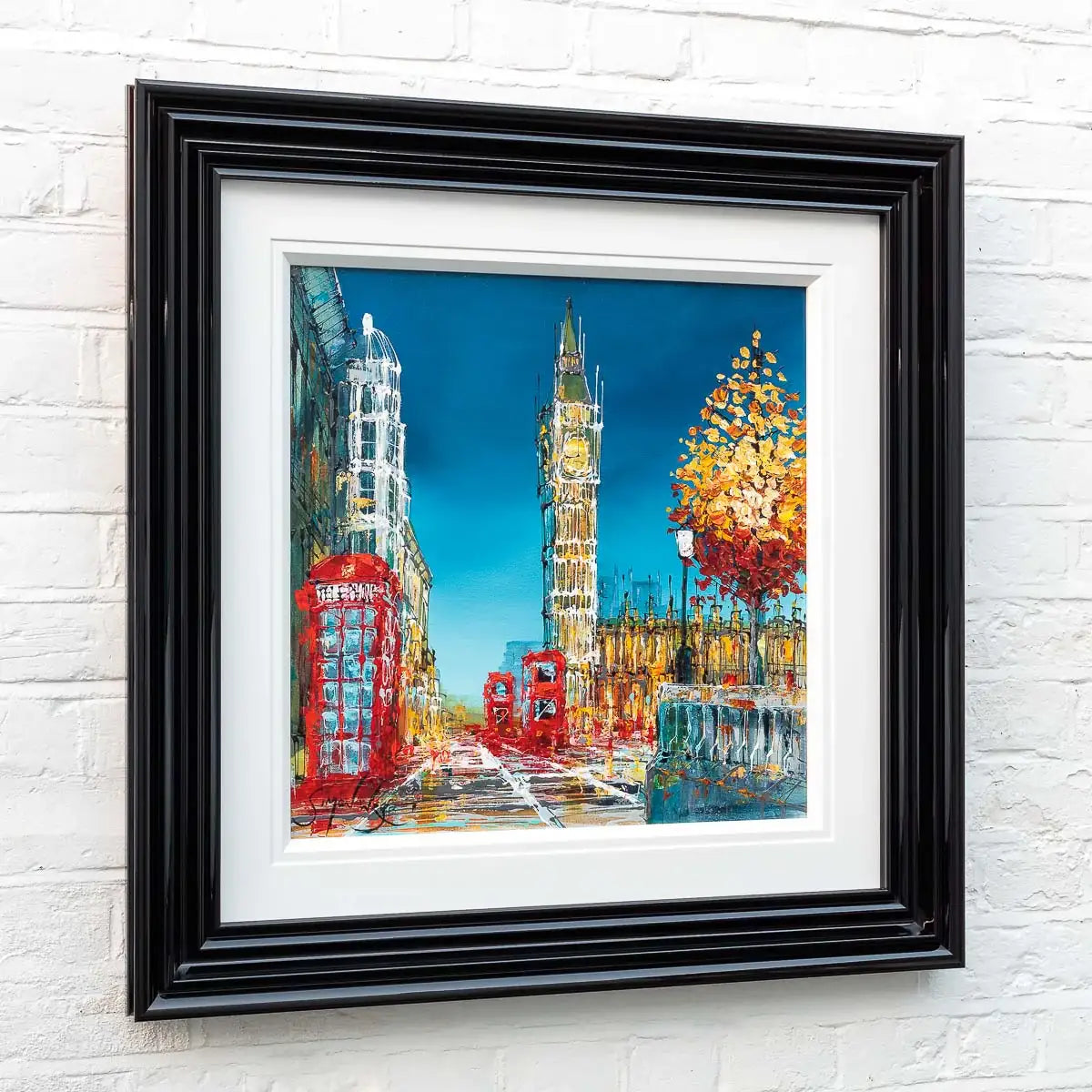 Morning London - Original - SOLD by artist Simon Wright - Wyecliffe Galleries