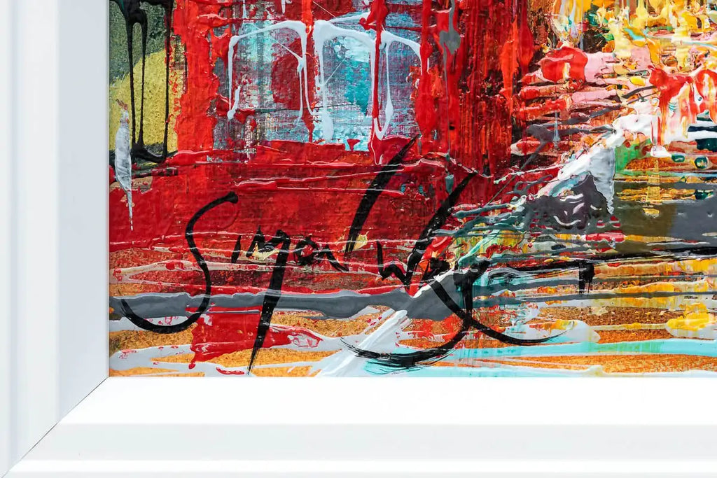 Morning London - Original - SOLD by artist Simon Wright - Wyecliffe Galleries