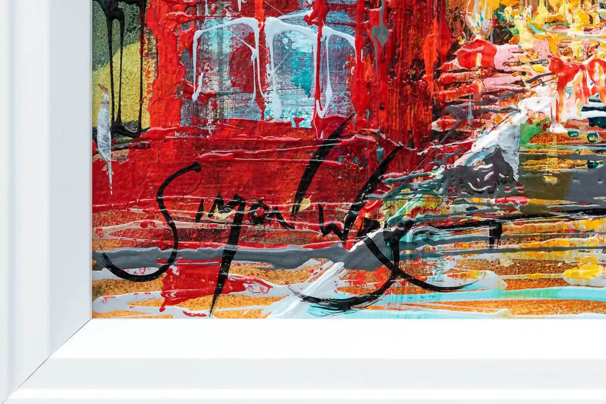 Morning London - Original - SOLD by artist Simon Wright - Wyecliffe Galleries