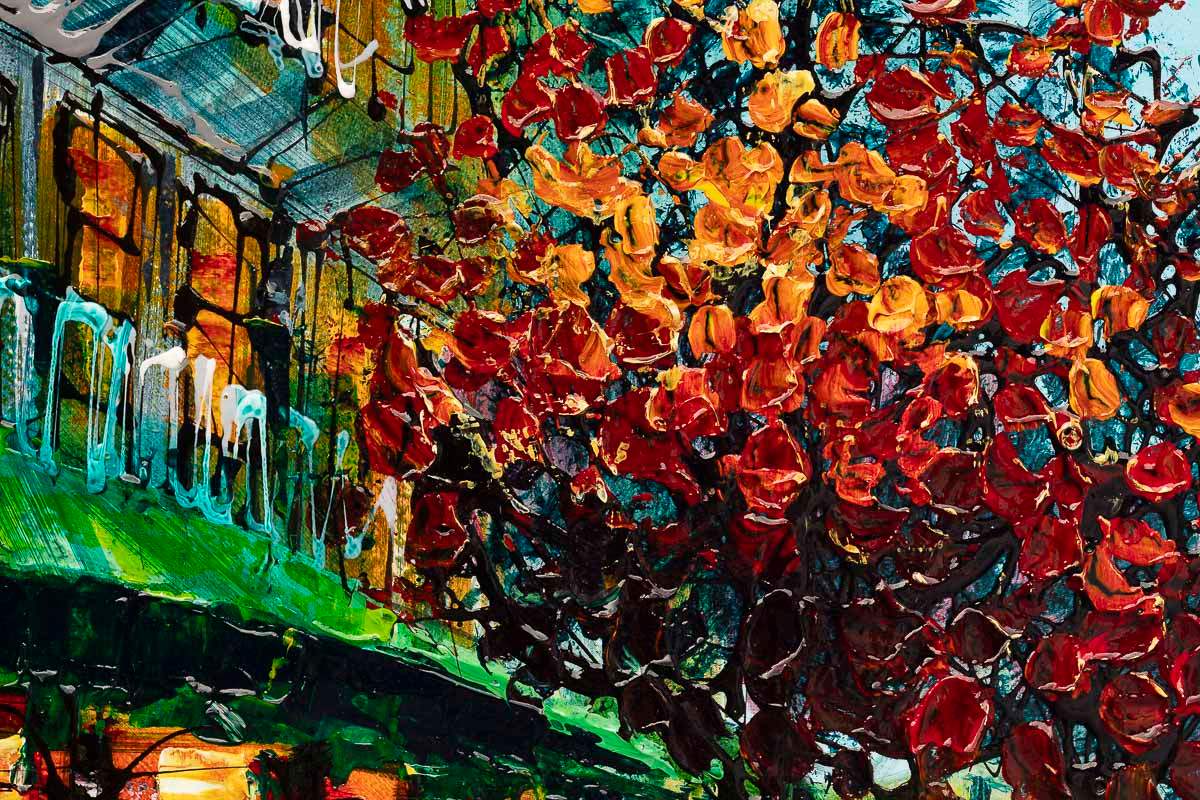 Paris Evenings - Original by artist Simon Wright - Wyecliffe Galleries