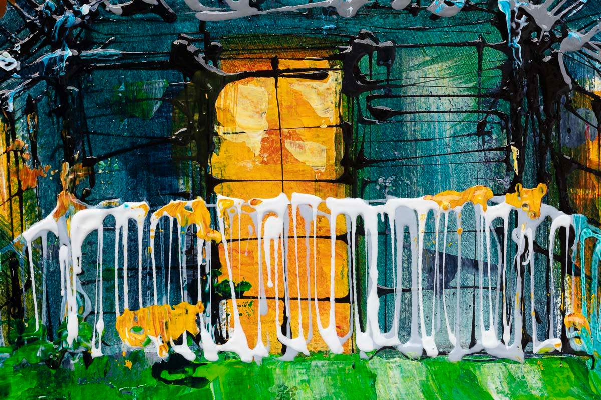 Paris Evenings - Original by artist Simon Wright - Wyecliffe Galleries