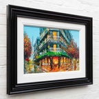 Paris Evenings - Original by artist Simon Wright - Wyecliffe Galleries
