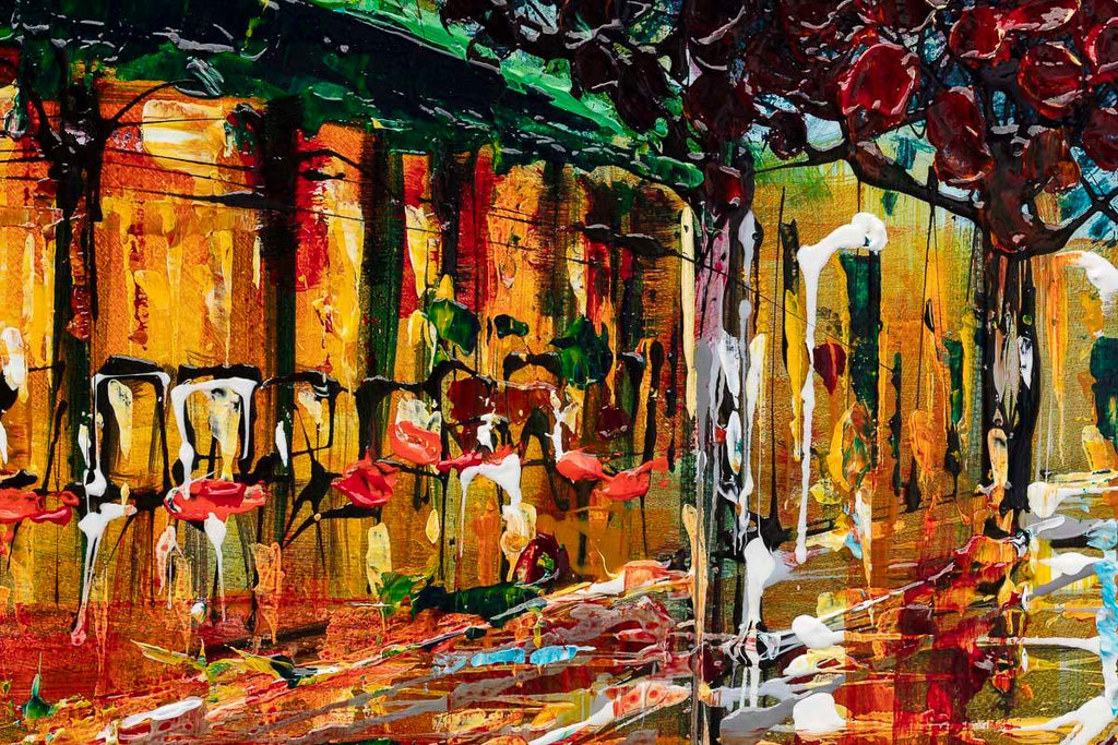 Paris Evenings - Original by artist Simon Wright - Wyecliffe Galleries