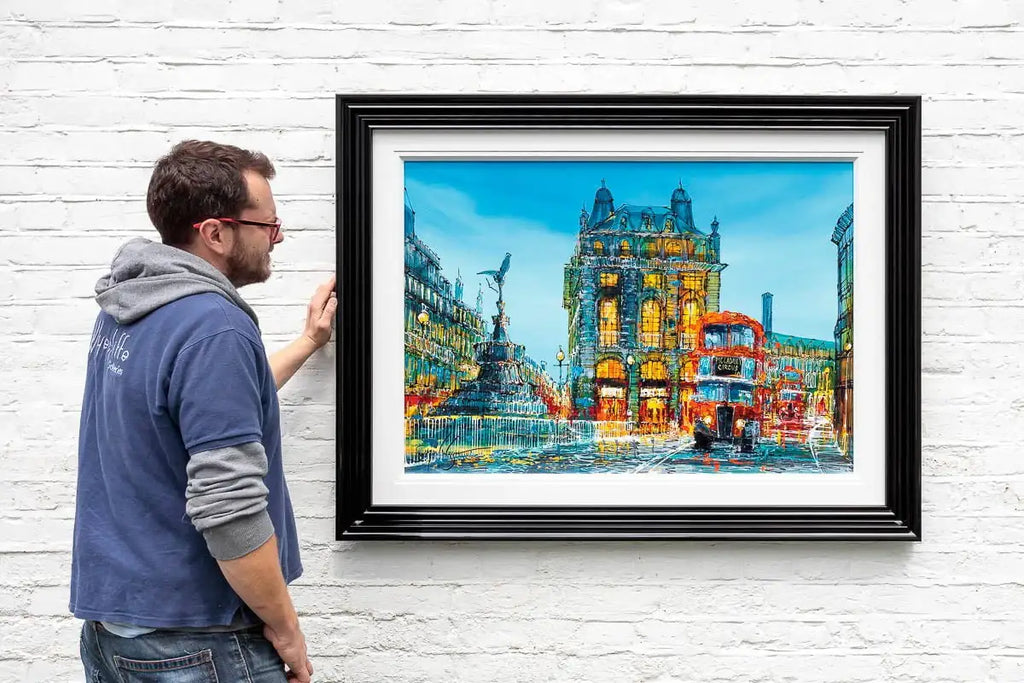 Piccadilly View - Original - SOLD by artist Simon Wright - Wyecliffe Galleries