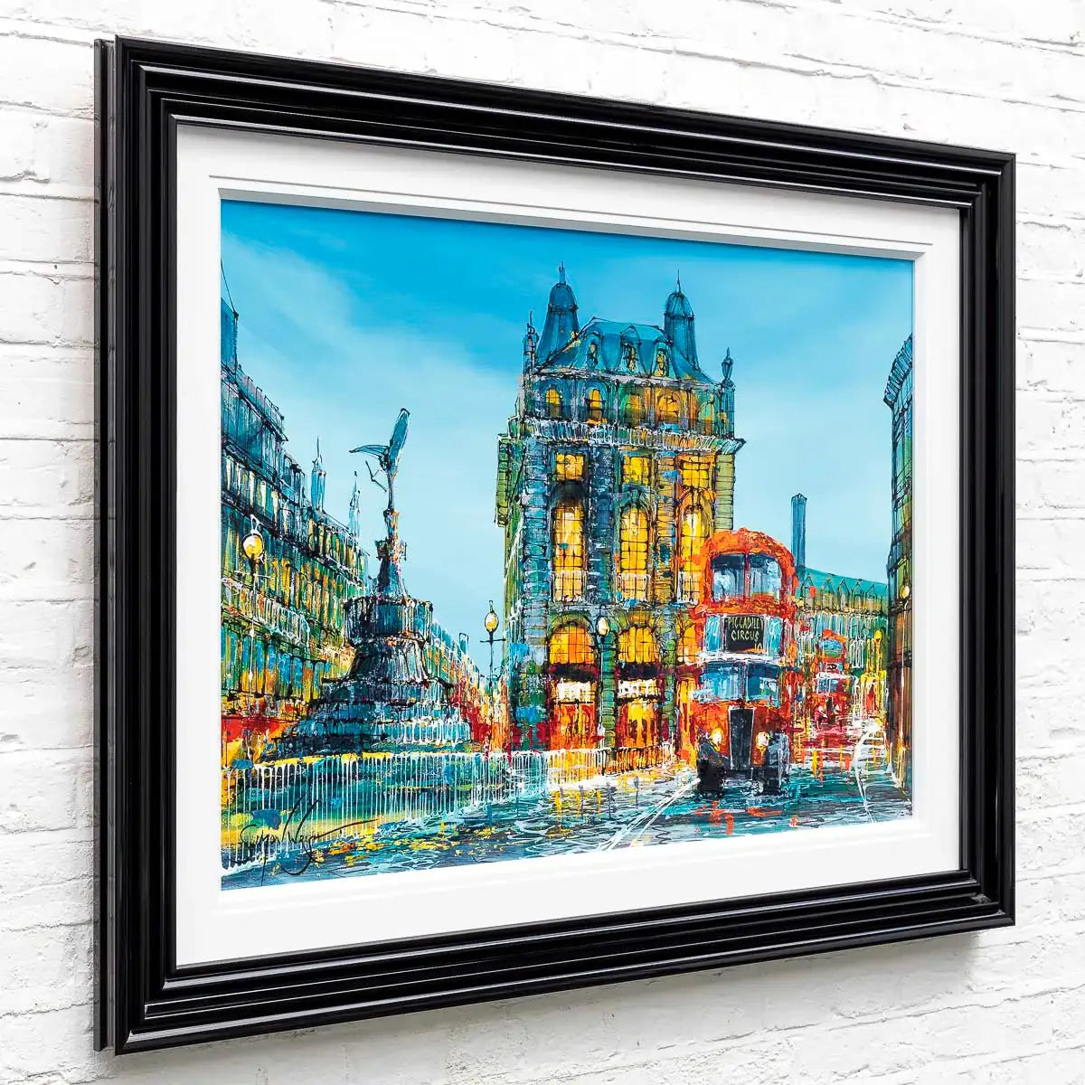 Piccadilly View - Original - SOLD by artist Simon Wright - Wyecliffe Galleries
