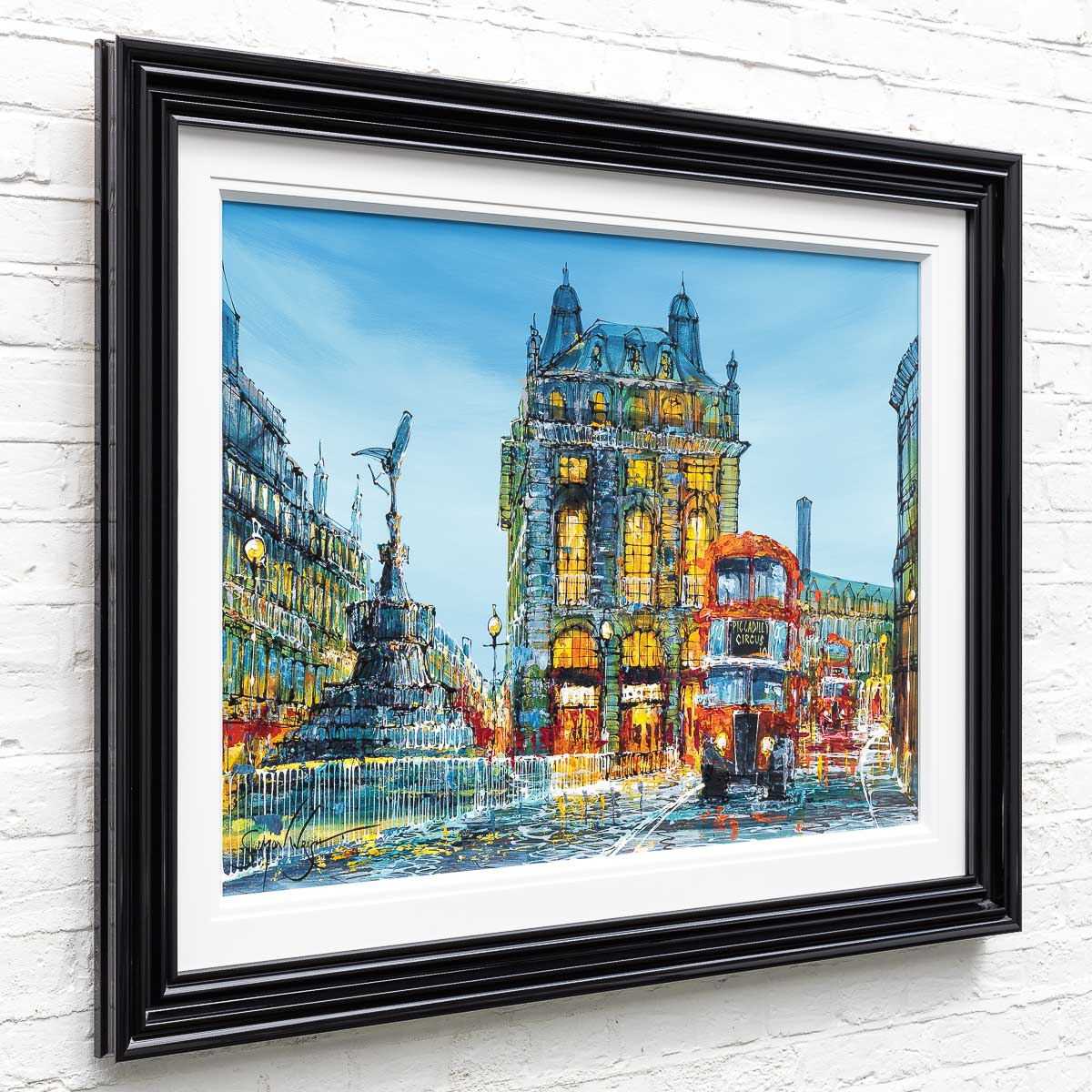 Piccadilly View Simon Wright Framed