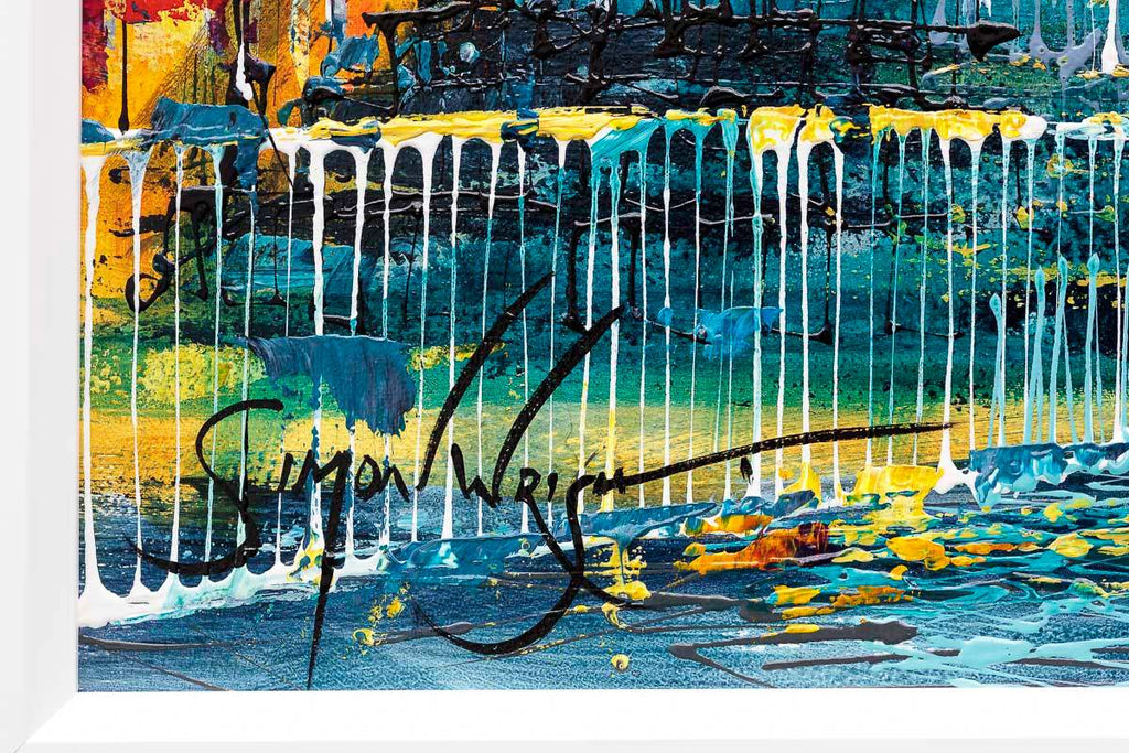 Piccadilly View - Original - SOLD by artist Simon Wright - Wyecliffe Galleries