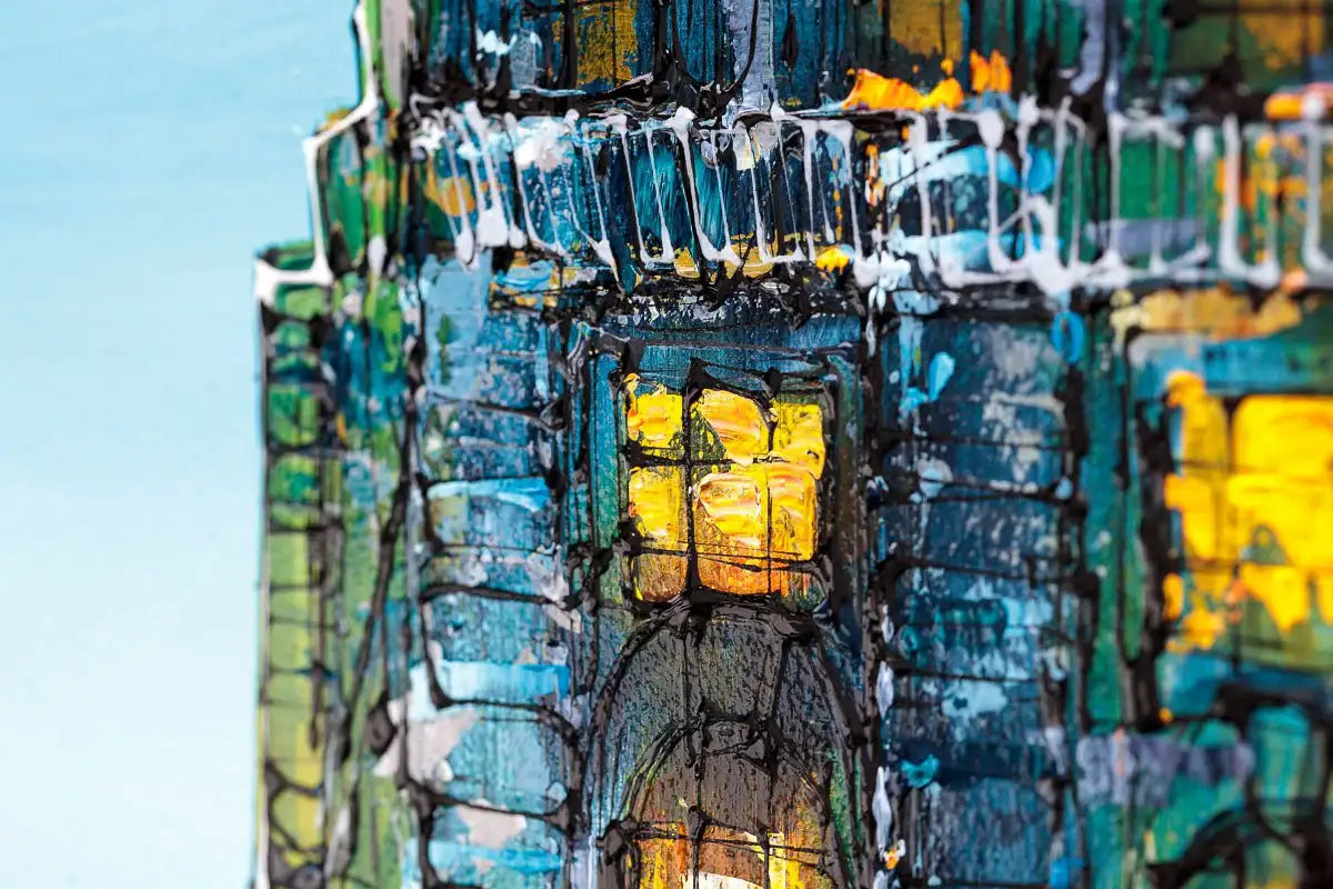 Piccadilly View - Original - SOLD by artist Simon Wright - Wyecliffe Galleries