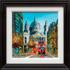 Street View - Original - SOLD by artist Simon Wright - Wyecliffe Galleries