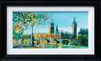 Thames Glow - Original - SOLD by artist Simon Wright - Wyecliffe Galleries