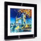 Tower Bridge In Autumn - Original - SOLD by artist Simon Wright - Wyecliffe Galleries