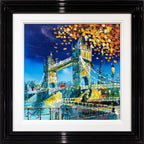 Tower Bridge In Autumn - Original - SOLD by artist Simon Wright - Wyecliffe Galleries