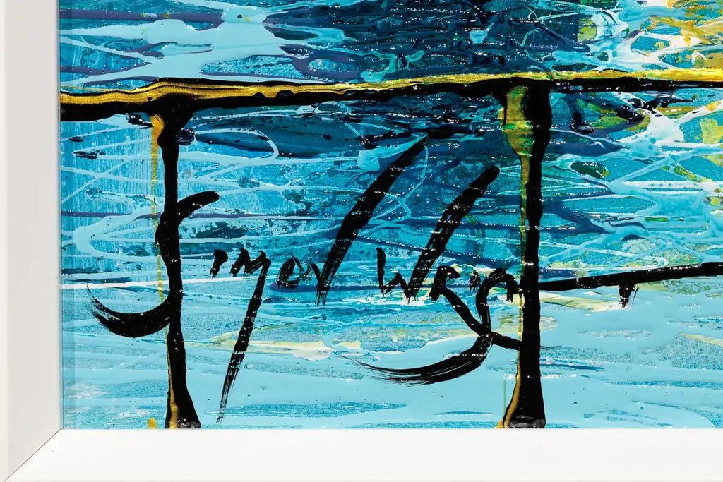 Tower Bridge In Autumn - Original - SOLD by artist Simon Wright - Wyecliffe Galleries