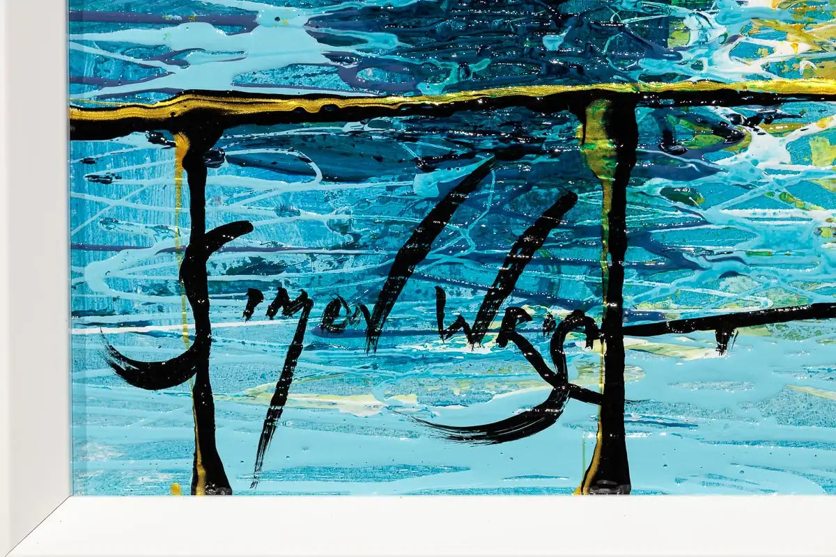 Tower Bridge In Autumn - Original - SOLD by artist Simon Wright - Wyecliffe Galleries