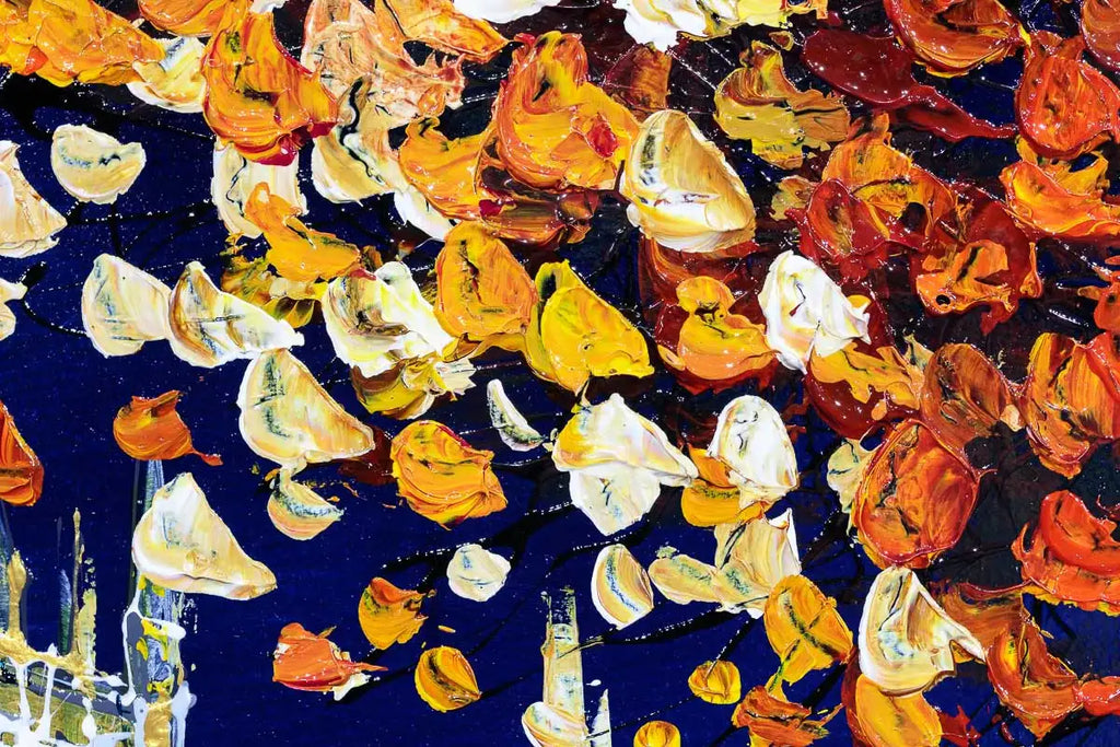 Tower Bridge In Autumn - Original - SOLD by artist Simon Wright - Wyecliffe Galleries