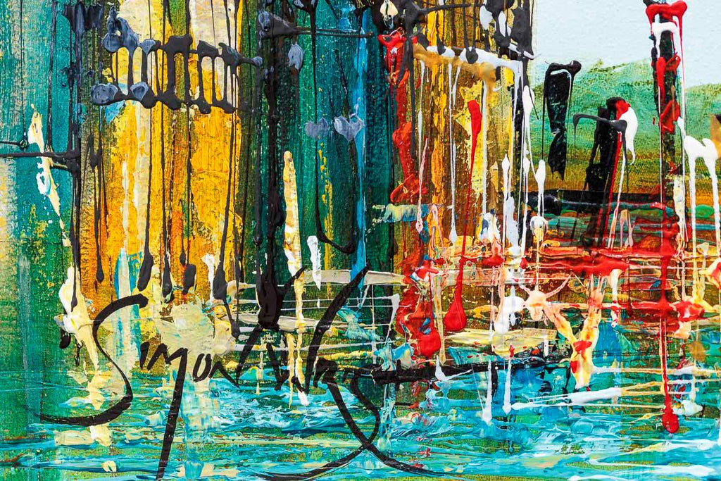 Venice Has My Heart - Original by artist Simon Wright - Wyecliffe Galleries