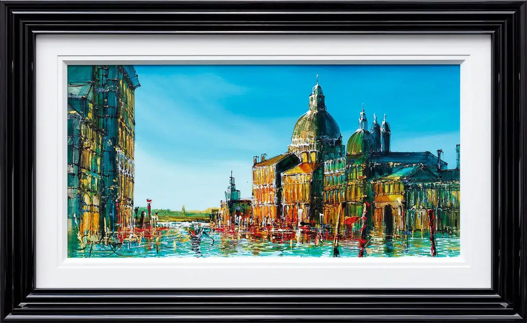 Venice Has My Heart - Original by artist Simon Wright - Wyecliffe Galleries
