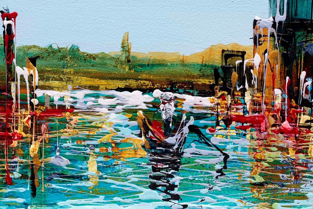 Venice Has My Heart - Original by artist Simon Wright - Wyecliffe Galleries