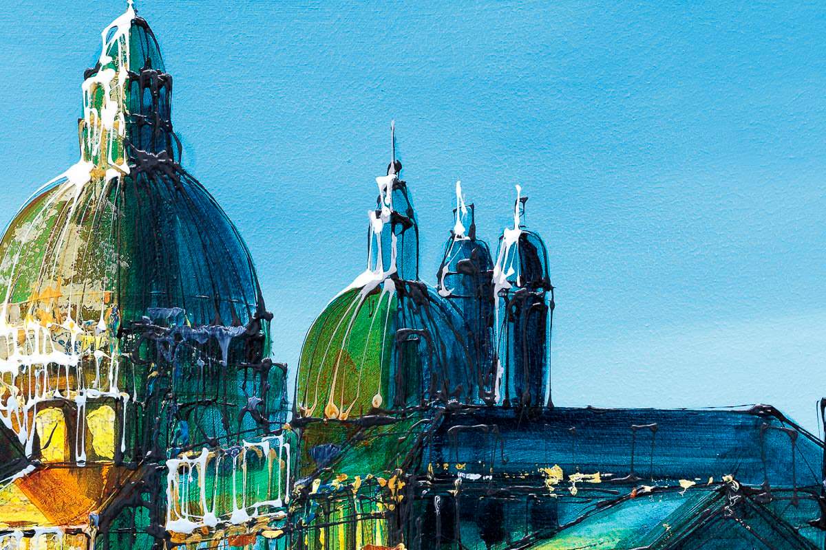 Venice Has My Heart - Original by artist Simon Wright - Wyecliffe Galleries