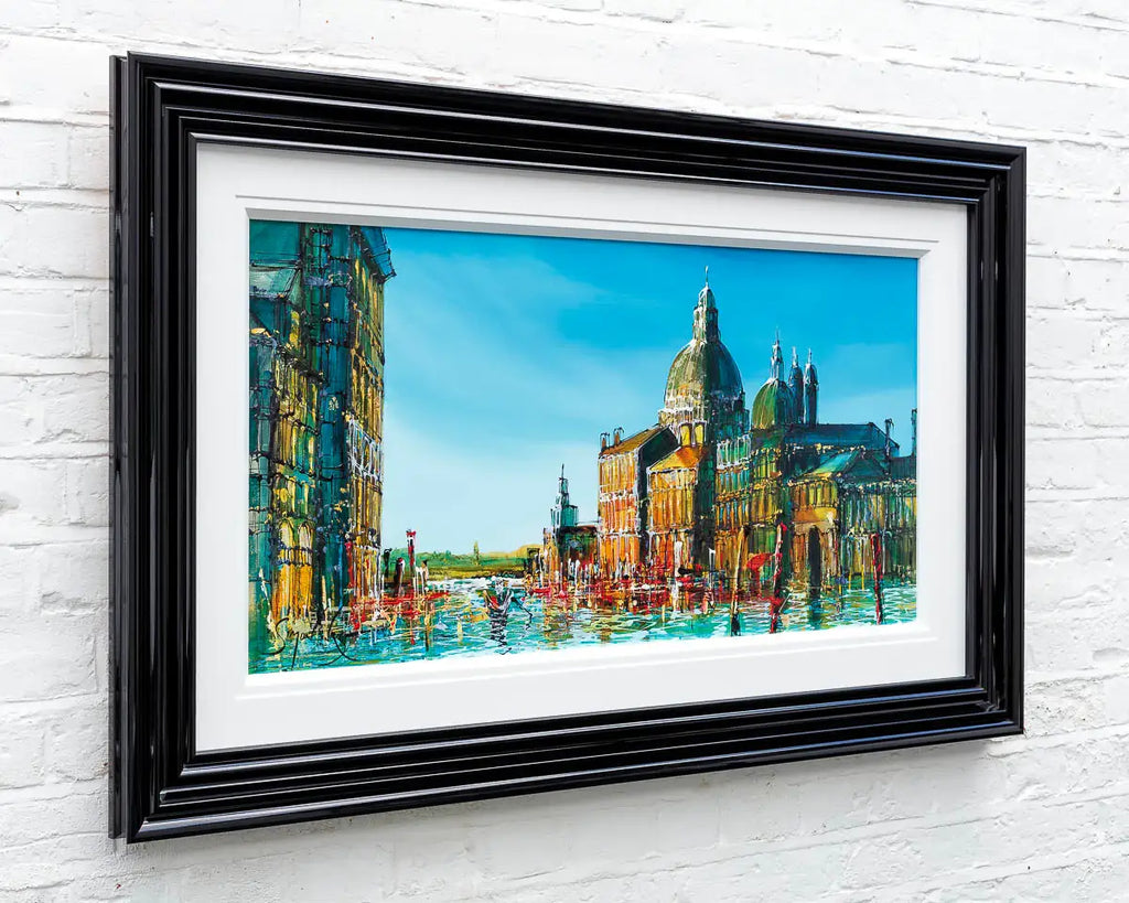 Venice Has My Heart - Original by artist Simon Wright - Wyecliffe Galleries