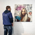 1968 Jan - Original by artist Sophia Alvis of Lee - Wyecliffe Galleries