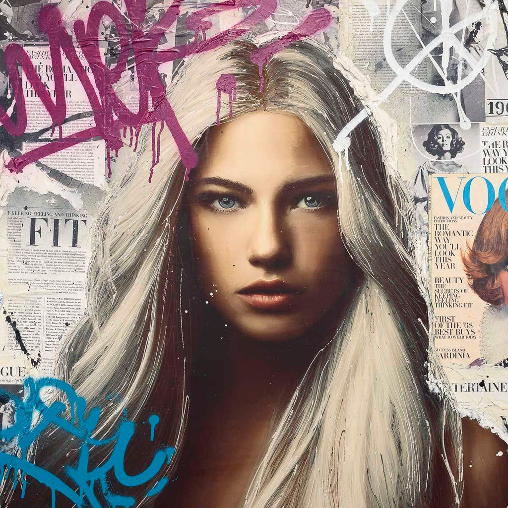 1968 Jan - Original by artist Sophia Alvis of Lee - Wyecliffe Galleries