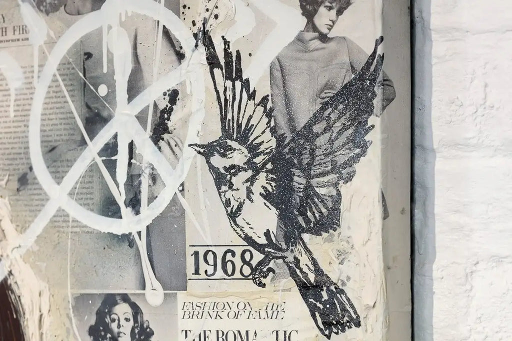 1968 Jan - Original by artist Sophia Alvis of Lee - Wyecliffe Galleries