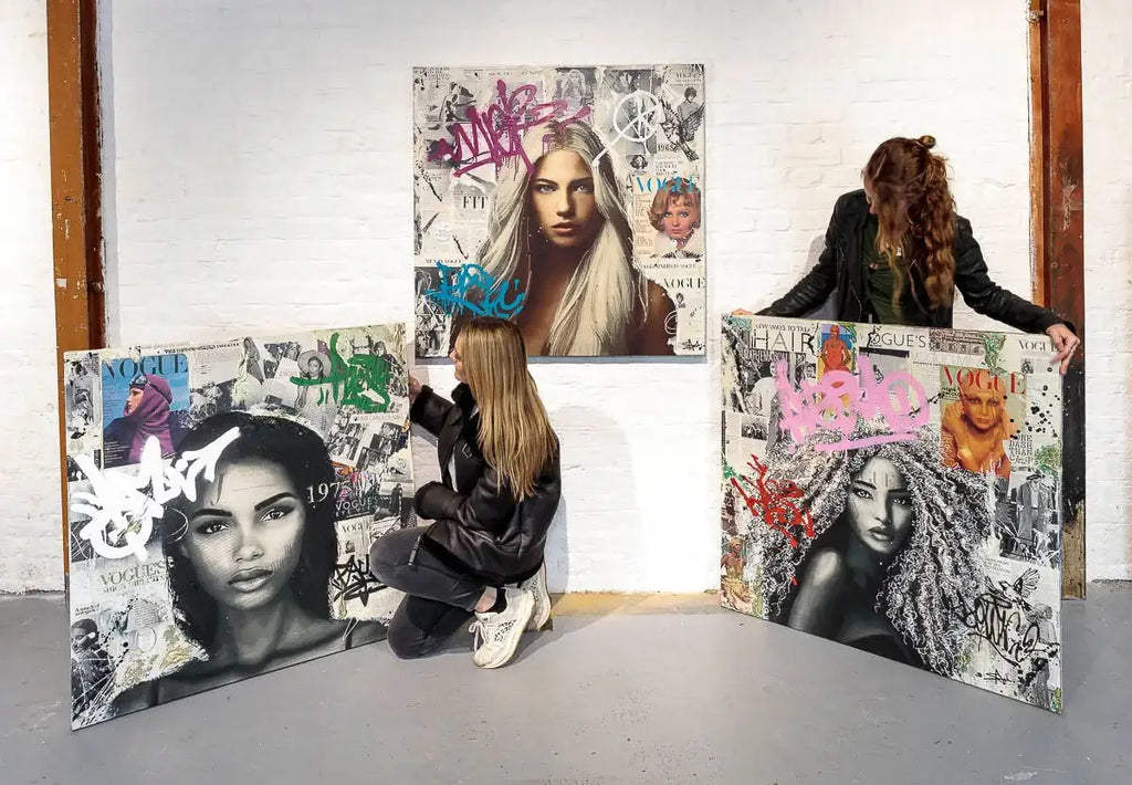 1968 Jan - Original by artist Sophia Alvis of Lee - Wyecliffe Galleries