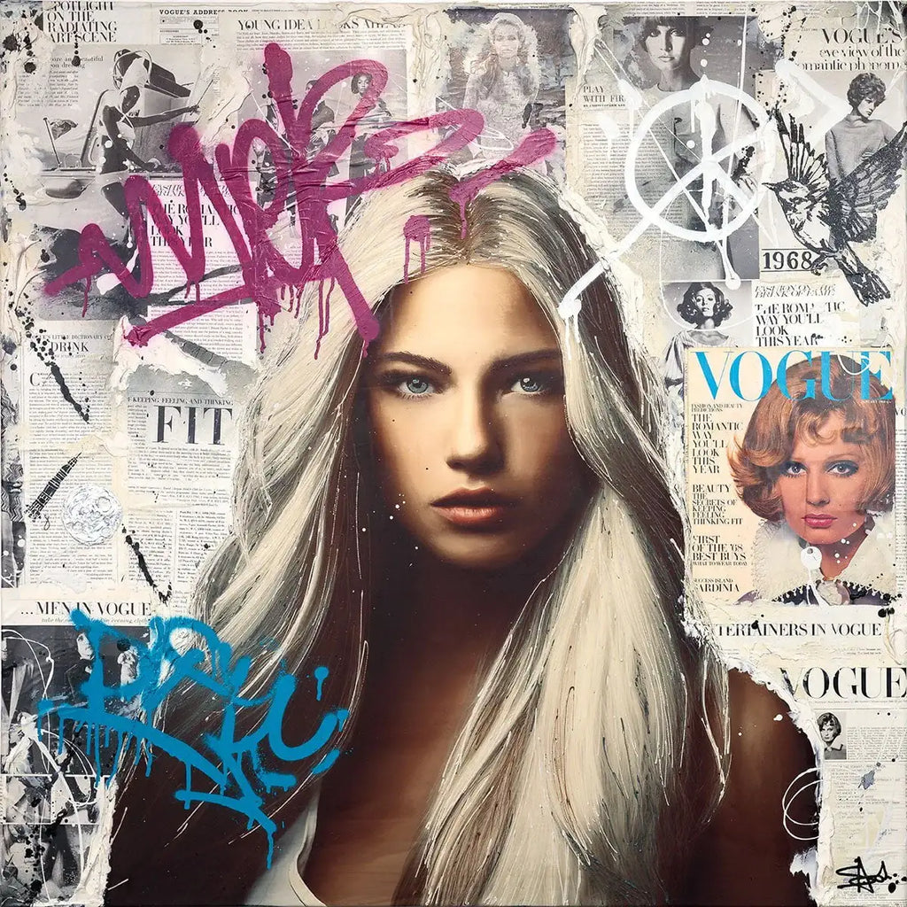 1968 Jan - Original by artist Sophia Alvis of Lee - Wyecliffe Galleries