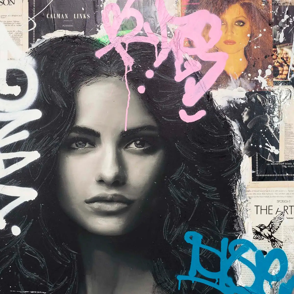 1974 Nov - Original by artist Sophia Alvis of Lee - Wyecliffe Galleries