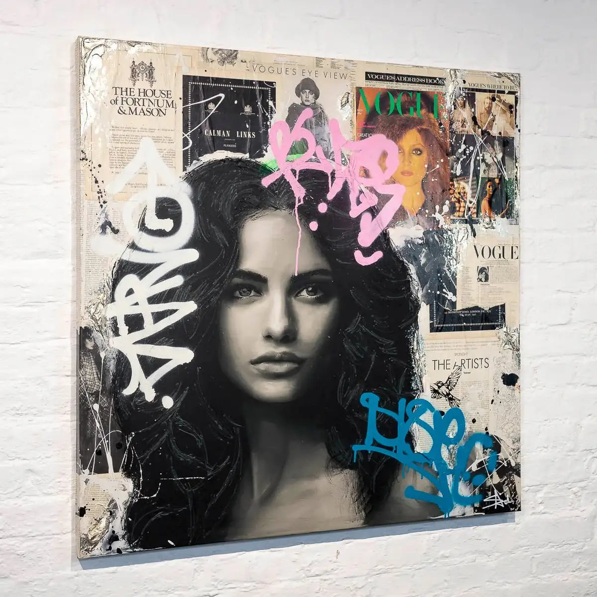 1974 Nov - Original by artist Sophia Alvis of Lee - Wyecliffe Galleries