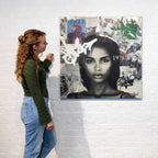 1975 Aug - Original by artist Sophia Alvis of Lee - Wyecliffe Galleries