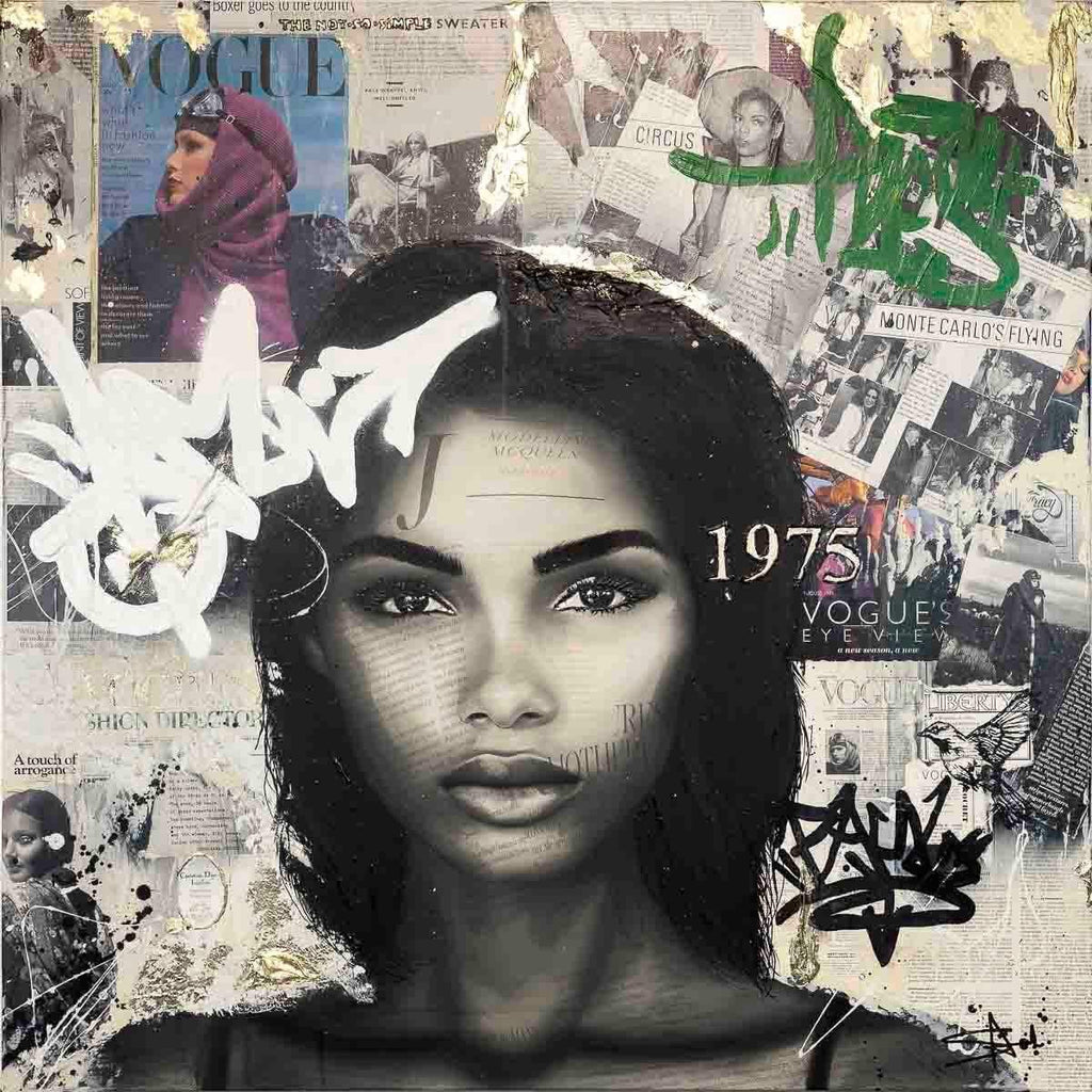 1975 Aug - Original by artist Sophia Alvis of Lee - Wyecliffe Galleries