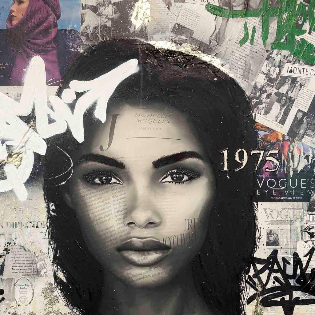 1975 Aug - Original by artist Sophia Alvis of Lee - Wyecliffe Galleries