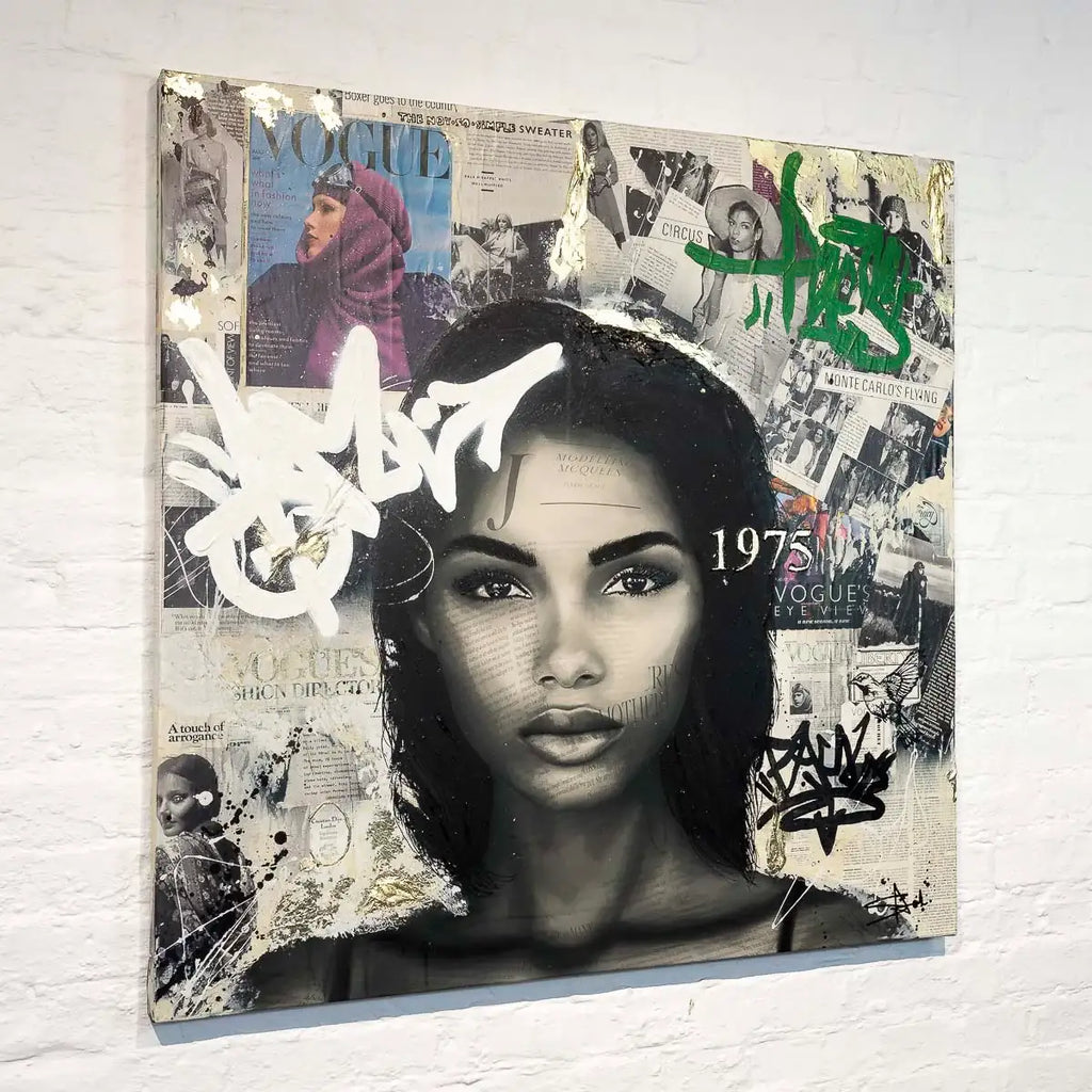 1975 Aug - Original by artist Sophia Alvis of Lee - Wyecliffe Galleries