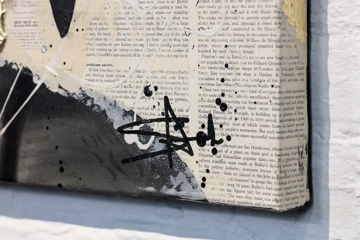 1975 Aug - Original by artist Sophia Alvis of Lee - Wyecliffe Galleries