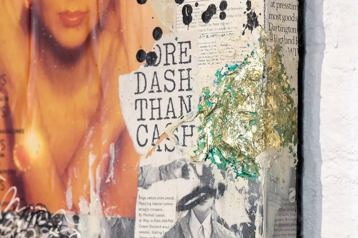 1976 Feb - Original by artist Sophia Alvis of Lee - Wyecliffe Galleries