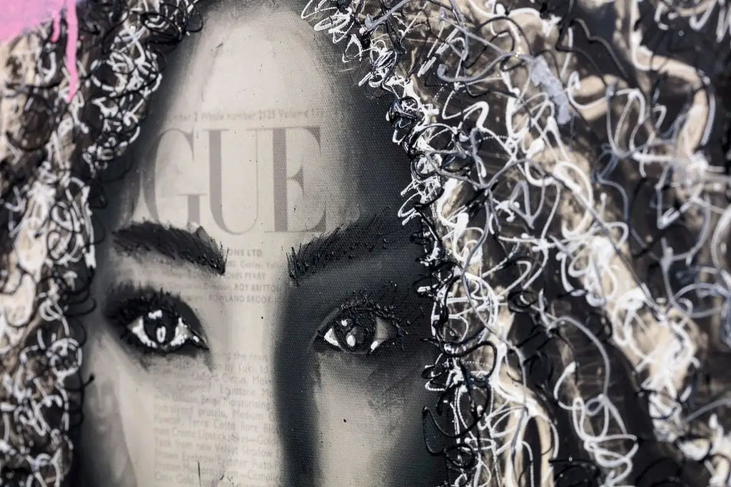 1976 Feb - Original by artist Sophia Alvis of Lee - Wyecliffe Galleries