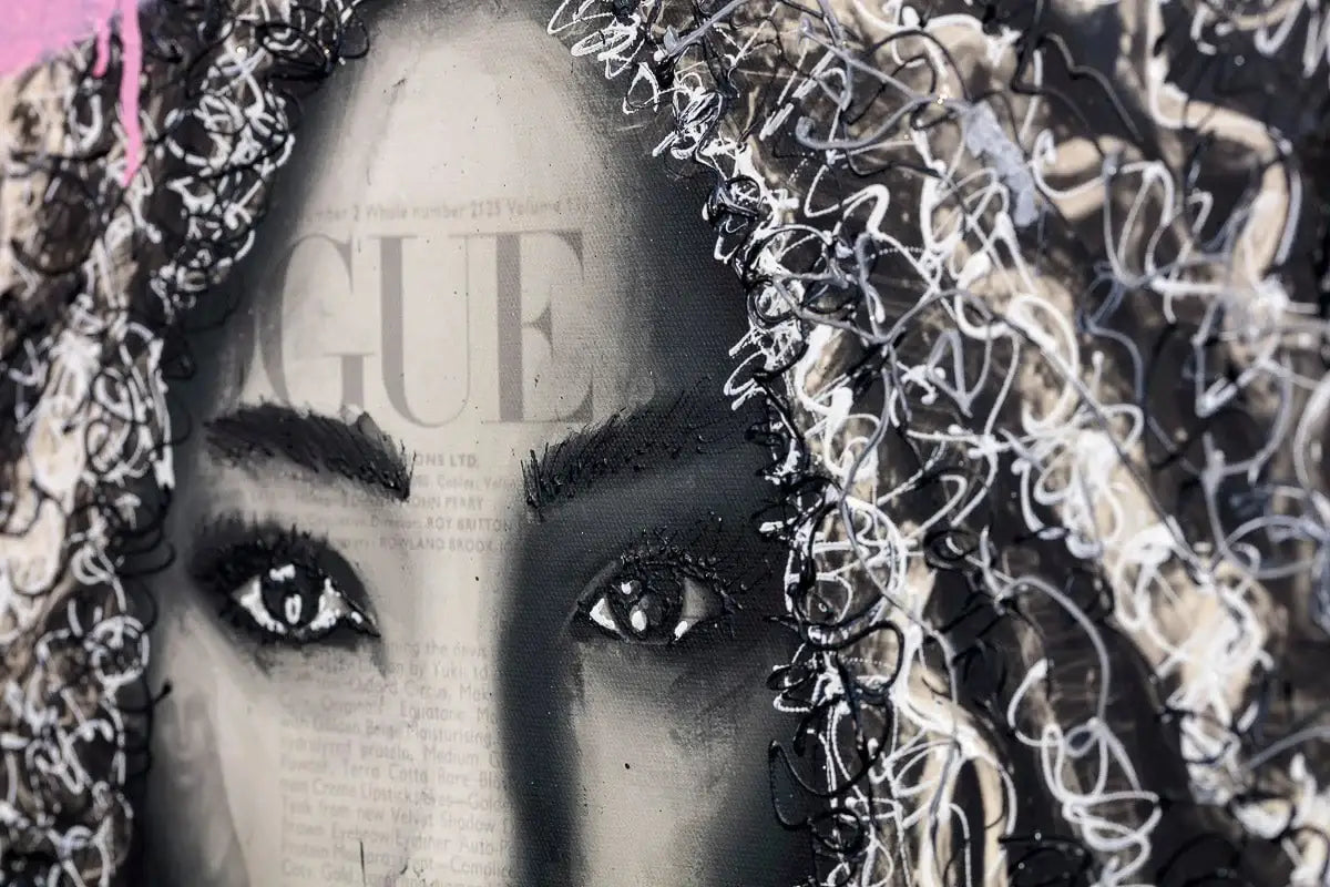 1976 Feb - Original by artist Sophia Alvis of Lee - Wyecliffe Galleries