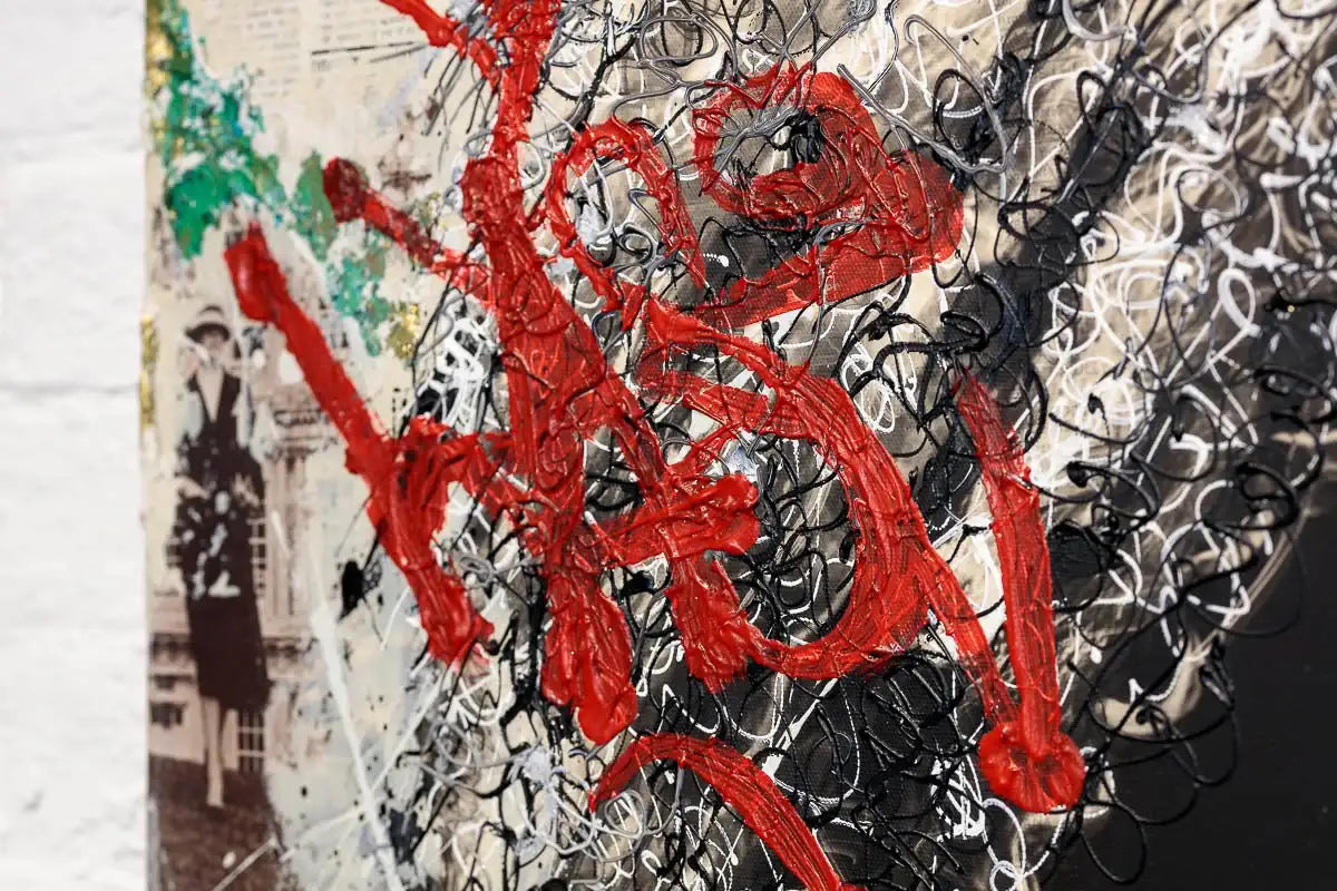 1976 Feb - Original by artist Sophia Alvis of Lee - Wyecliffe Galleries