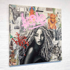 1976 Feb - Original by artist Sophia Alvis of Lee - Wyecliffe Galleries