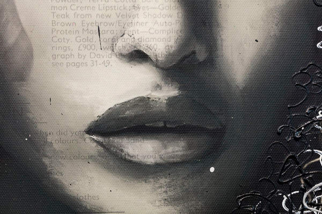 1976 Feb - Original by artist Sophia Alvis of Lee - Wyecliffe Galleries