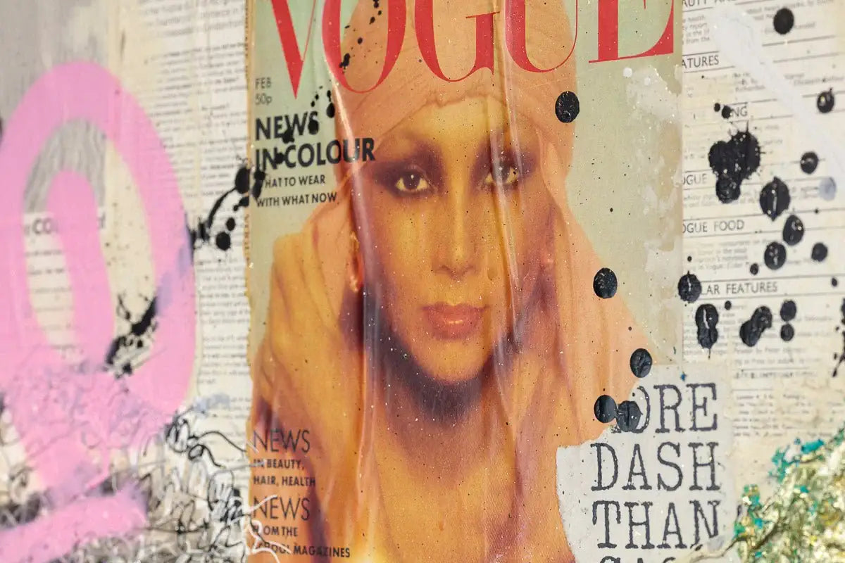 1976 Feb - Original by artist Sophia Alvis of Lee - Wyecliffe Galleries